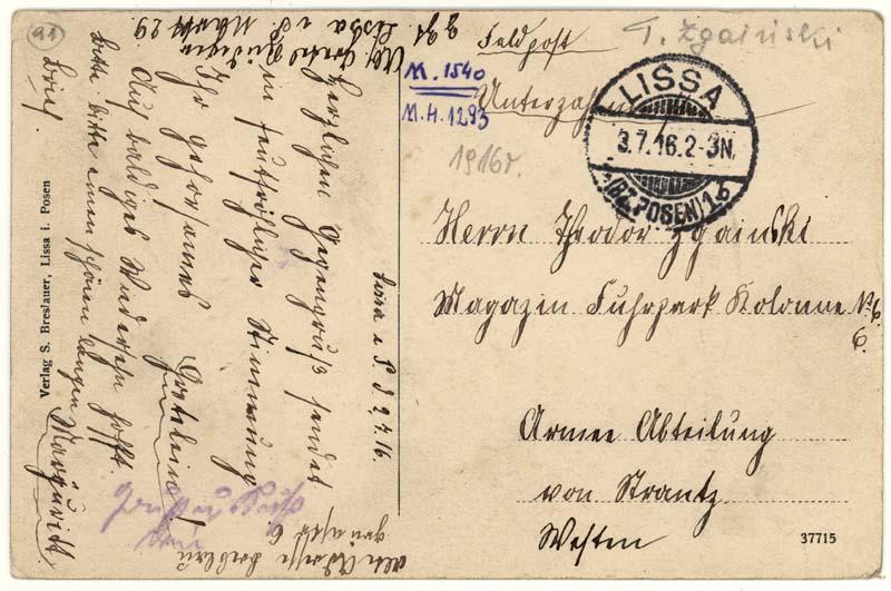 Rynek w Lesznie - pierzeja wschodnia