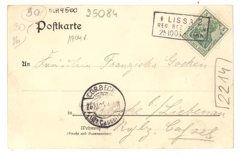 Rynek w Lesznie - pierzeja południowa