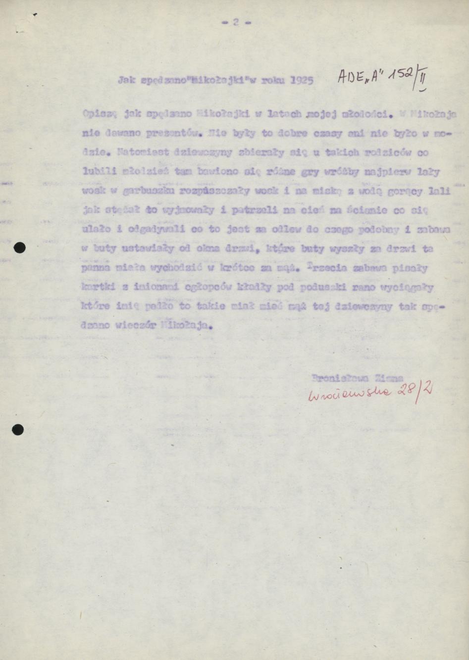 Jak spędzano "Mikołajki" w roku 1925