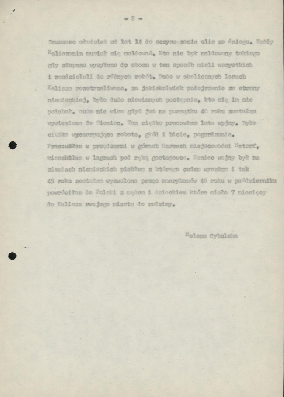 Wspomnienia z lat wojennych