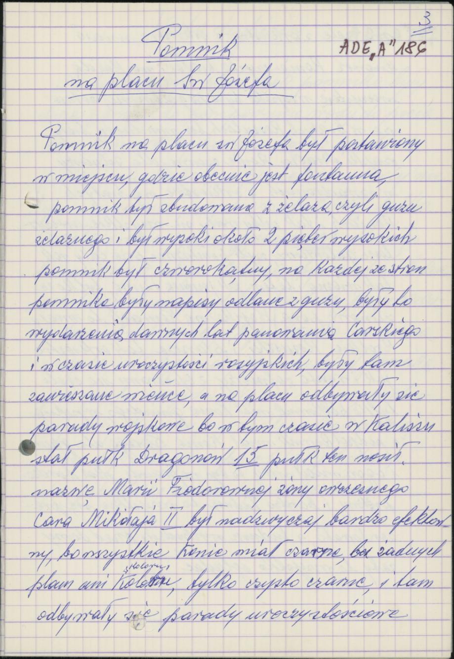 Fragmenty Miasta Kalisza, cz. 1