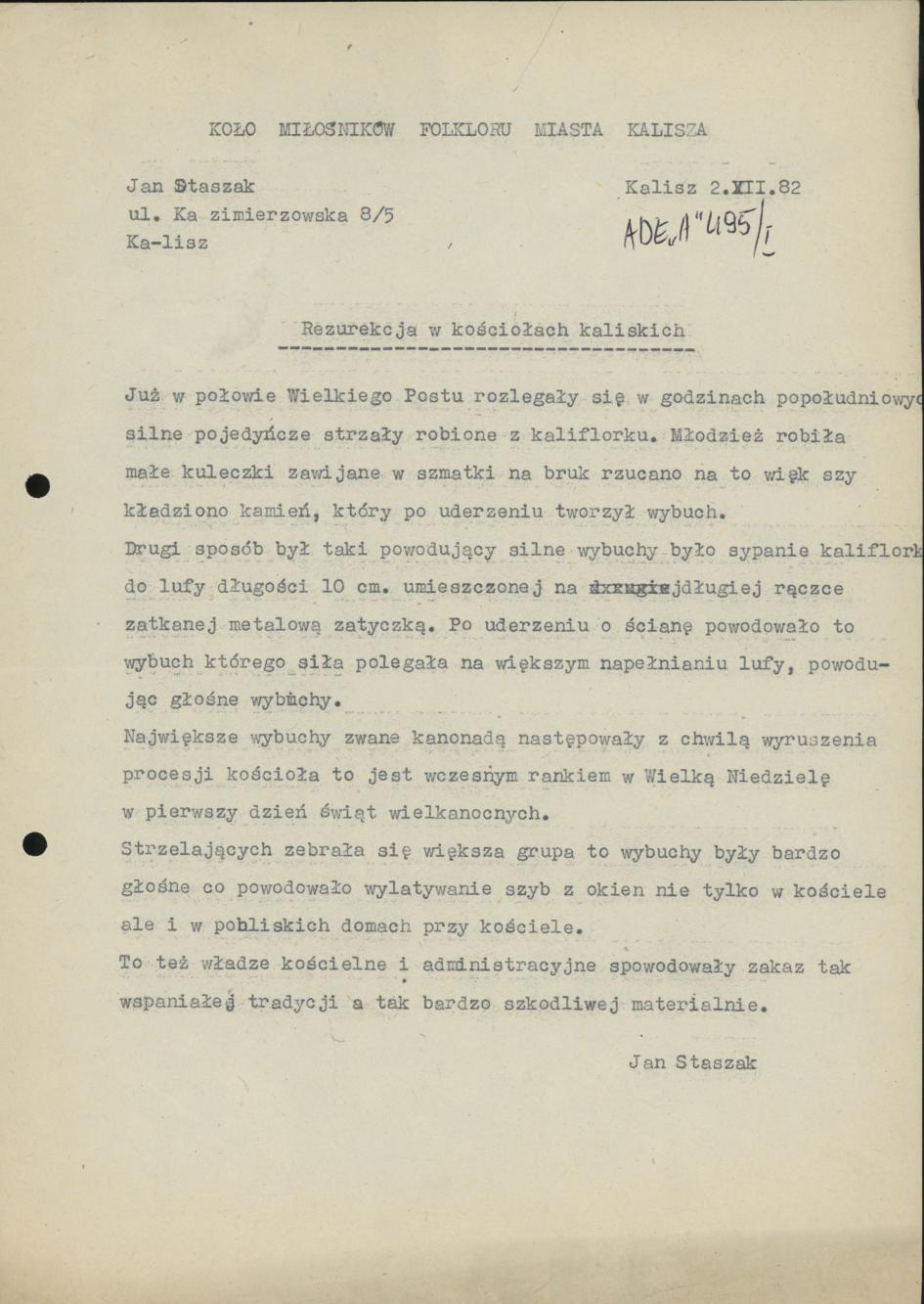 Rezurekcja w kościołach kaliskich