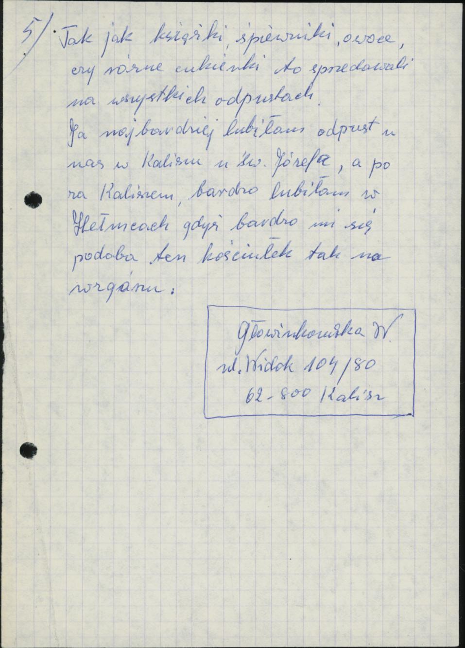 Odpusty w Kaliszu i jego okolicach