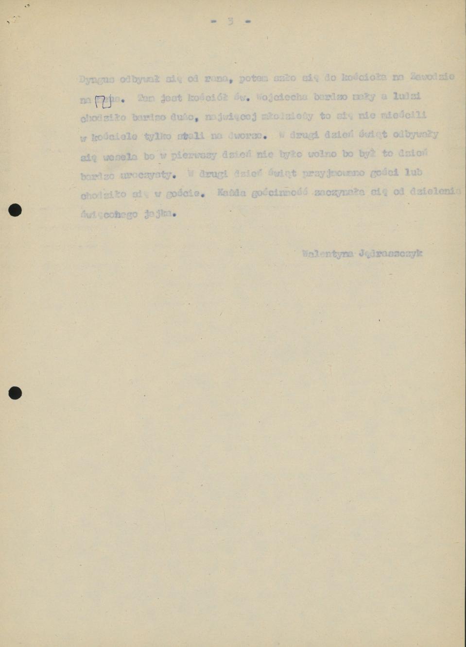 Zwyczaje wielkopostne i Wielkanoc