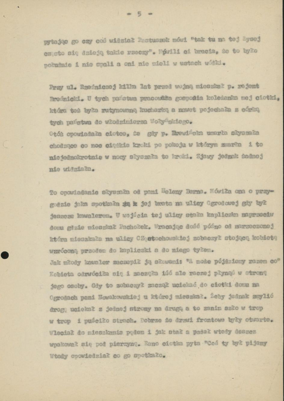 Duchy naszego miasta i okolicy