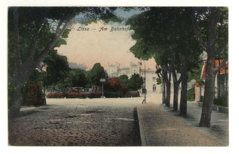 Dworzec kolejowy w Lesznie