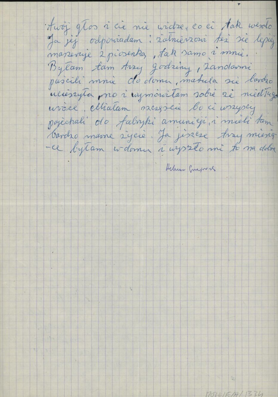 Opowiadanie z czasów okupacji w Kaliszu