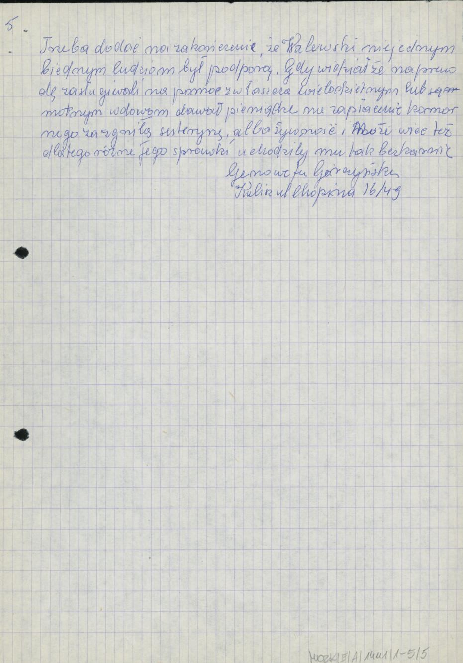 Opowieść o herszcie bandy Walewskim