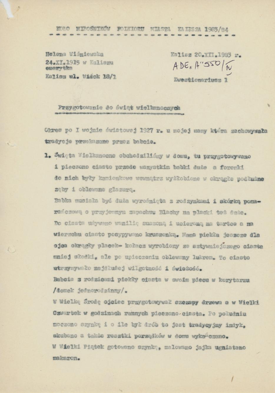 Przygotowanie do świąt wielkanocnych