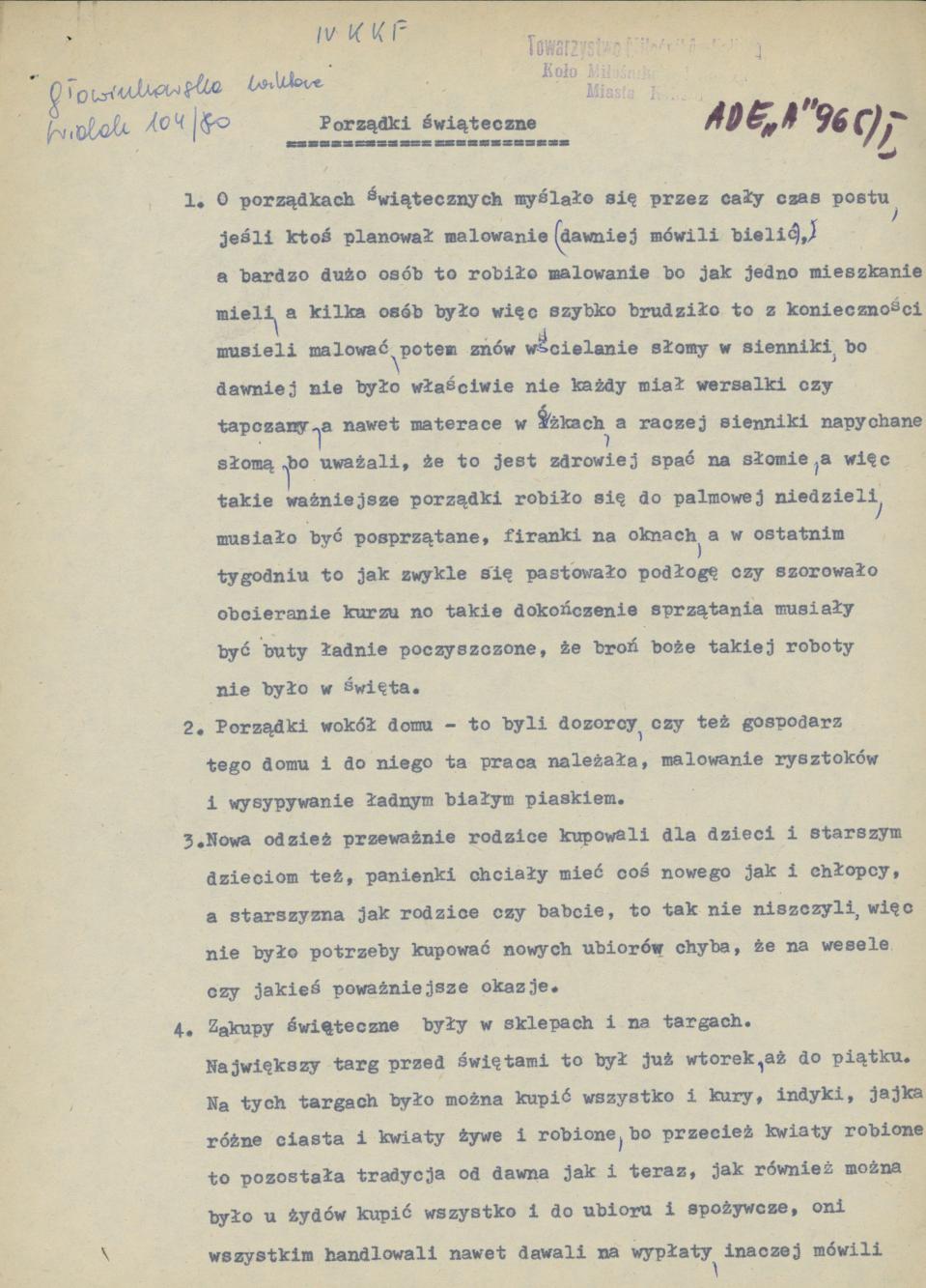 Porządki świąteczne