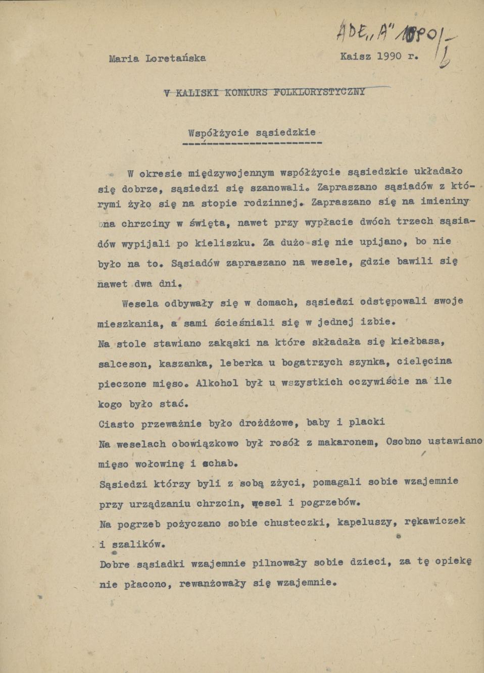 Współżycie sąsiedzkie