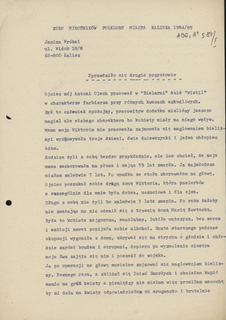 Sprawdziło się drugie przysłowie