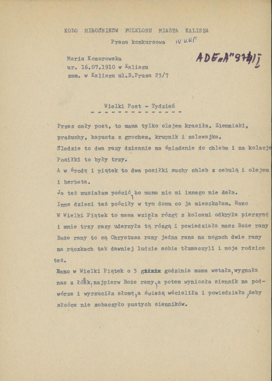 Wielki Post - Tydzień