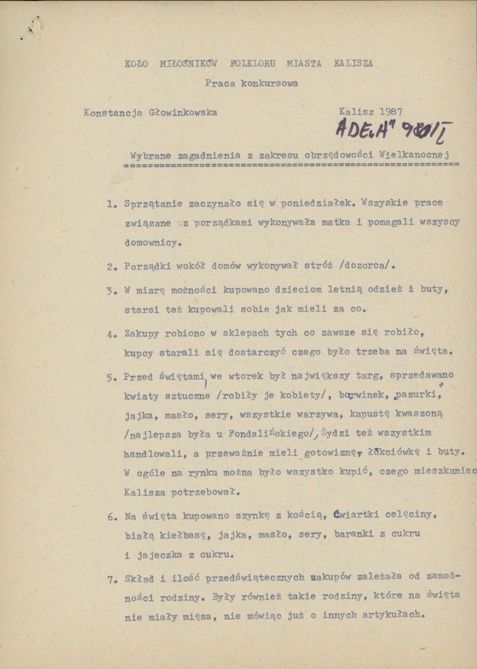 Wybrane zagadnienia z zakresu obrzędowości wielkanocnej