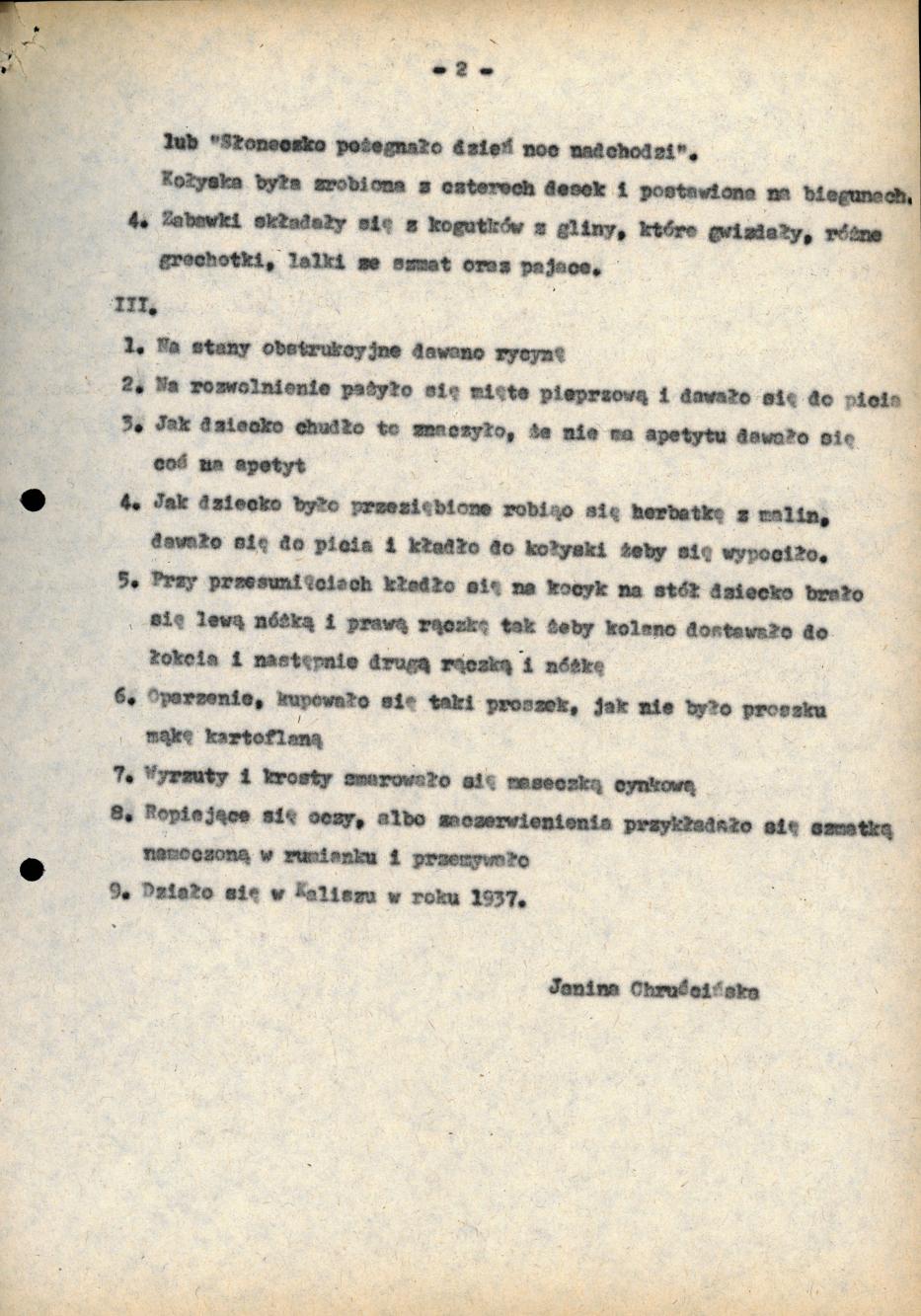 O karmieniu i pielęgnowaniu