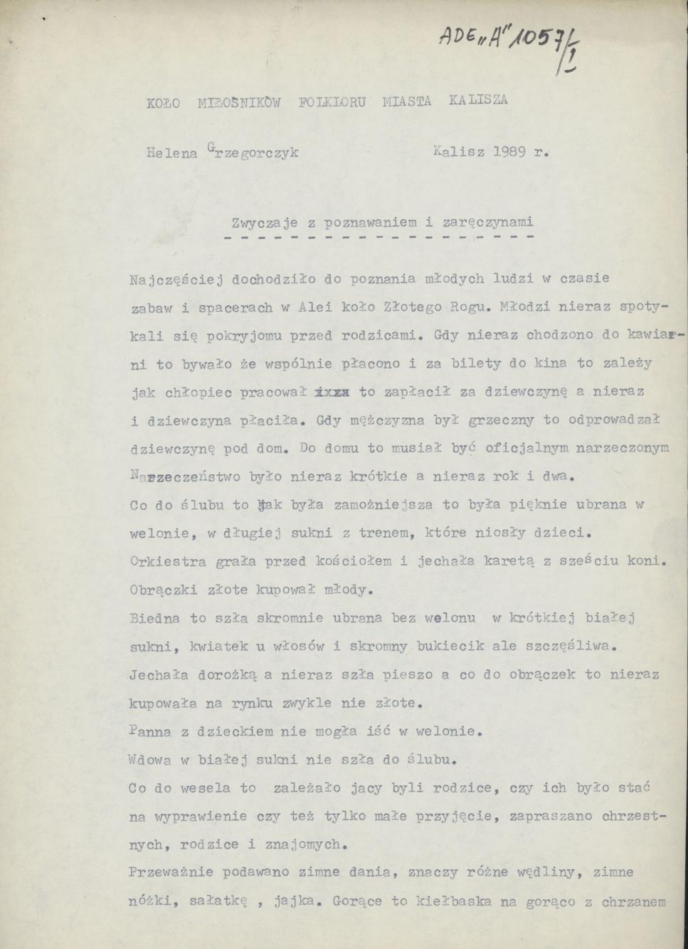 Zwyczaje z poznawaniem i zaręczynami