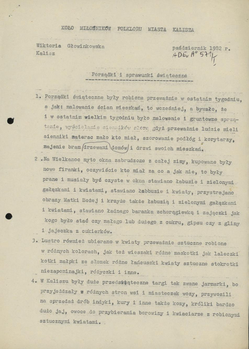 Porządki i sprawunki świąteczne