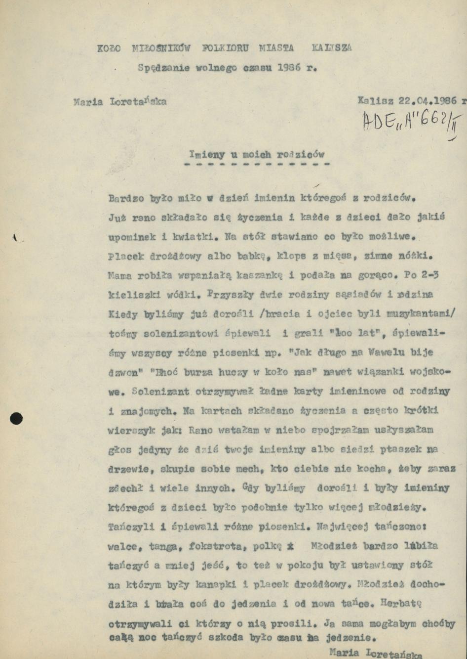 Imieniny u moich rodziców