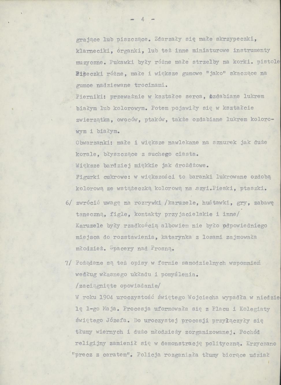 Pytania dotyczące odpustu na Zawodziu w kościółku św. Wojciecha. "Emaus kaliski"
