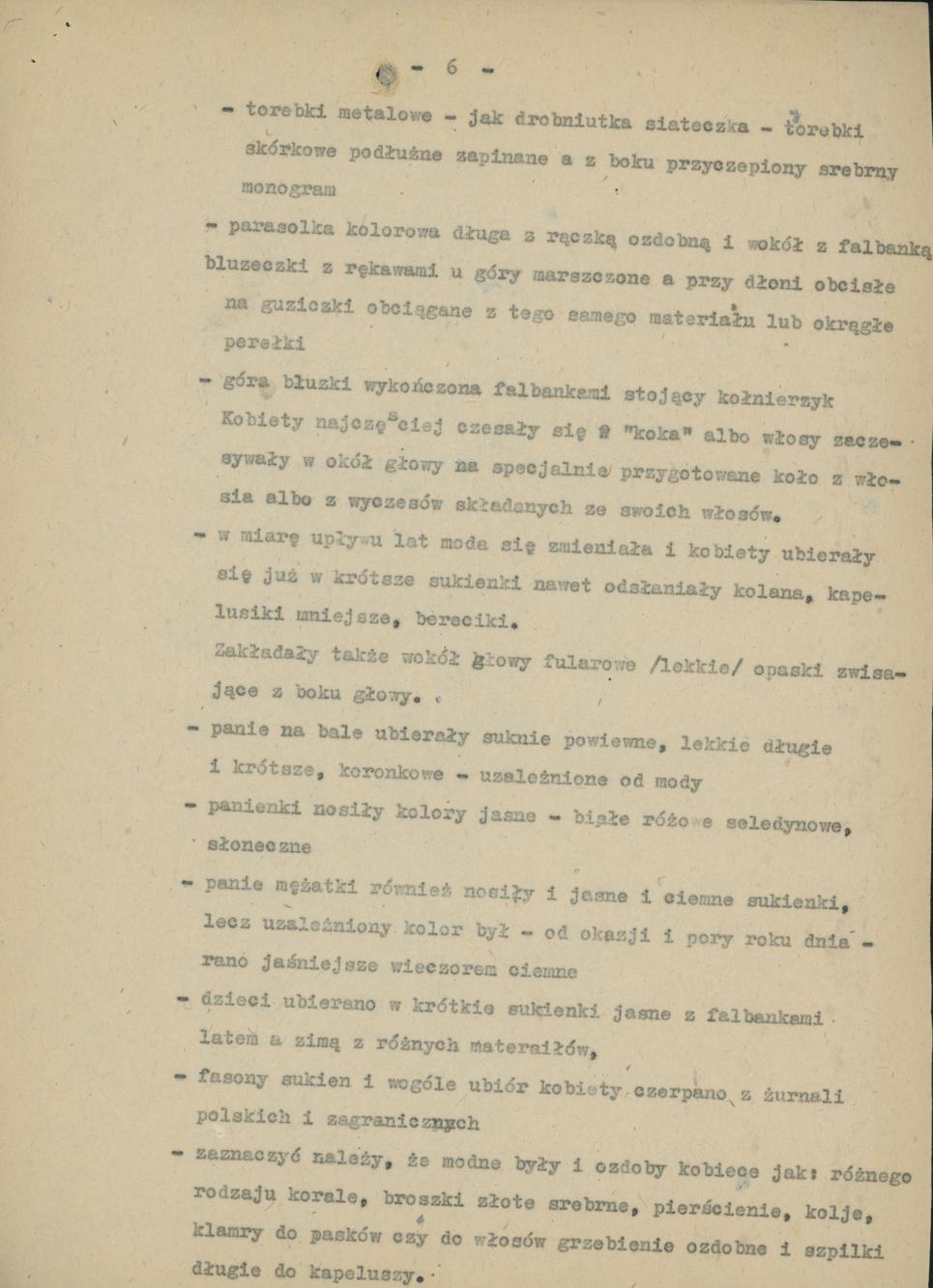 Kobieta - okres 20-lecia międzywojennego