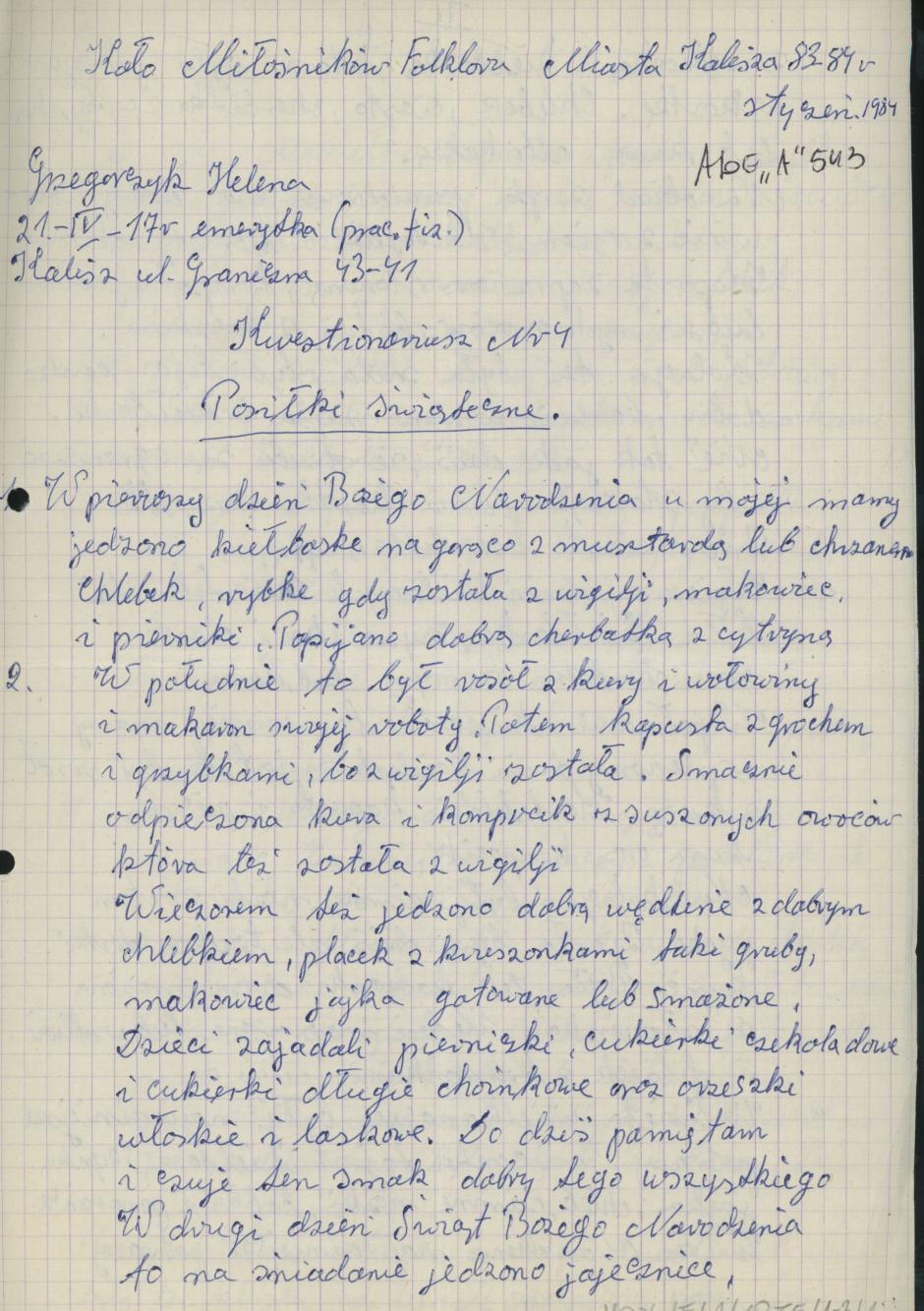 Posiłki świąteczne