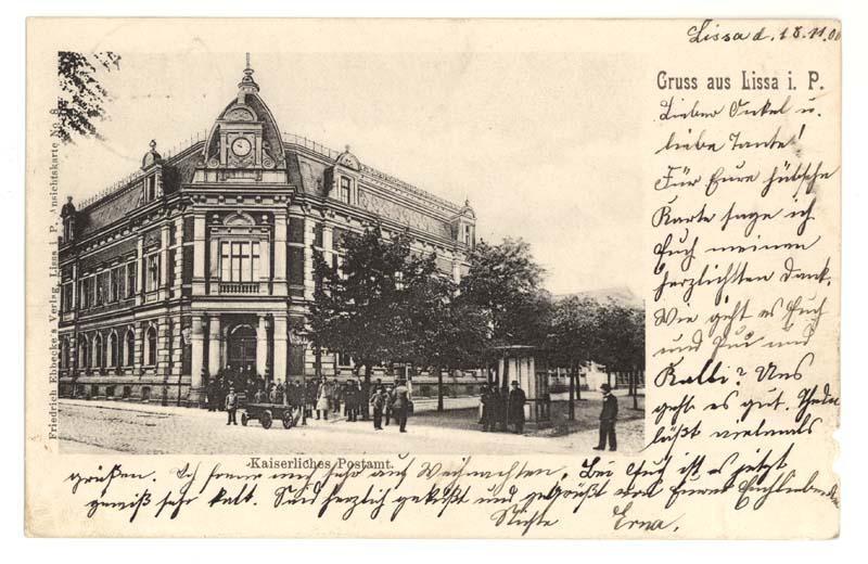 Ulica Słowiańska w Lesznie - poczta