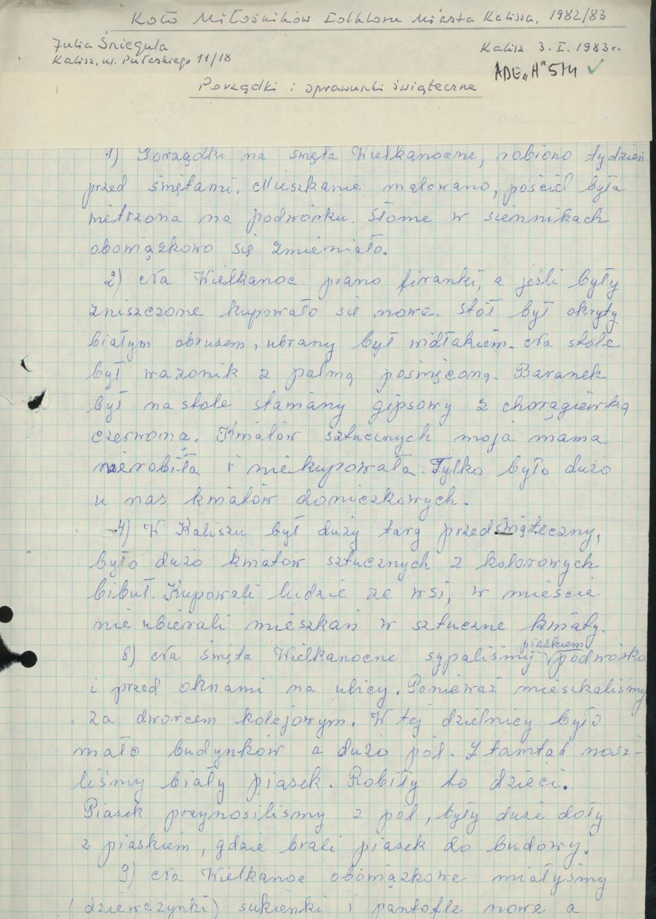 Porządki i sprawunki świąteczne