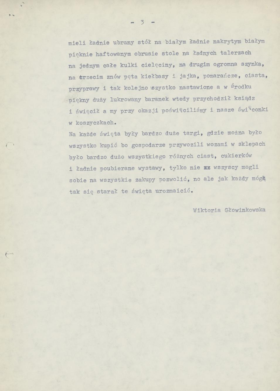 Święta Wielkanocne u mojej mamy sprzed II wojny