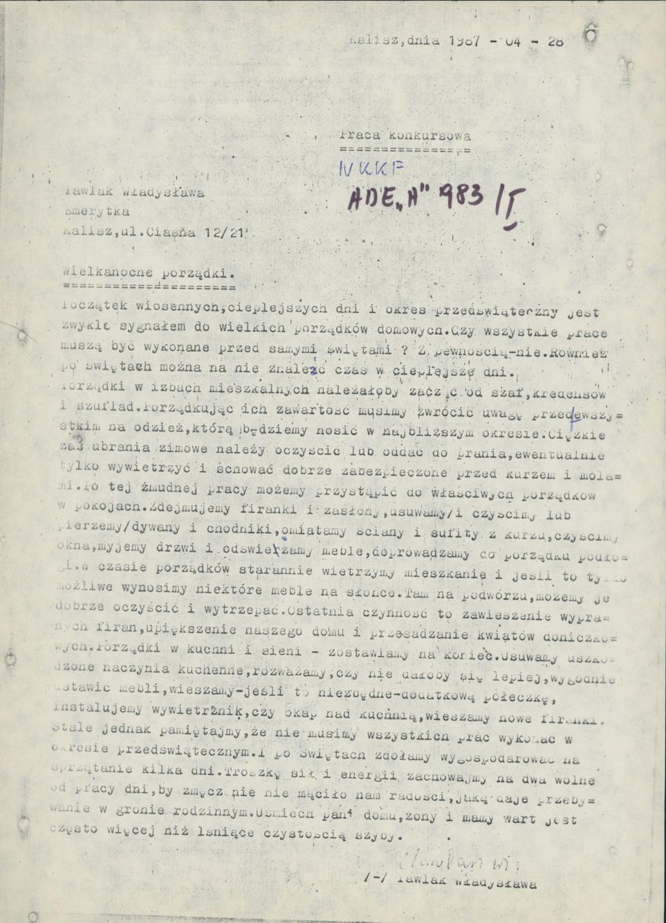 Wielkanocne porządki