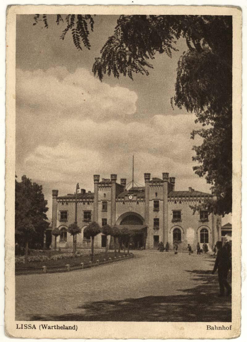 Dworzec kolejowy w Lesznie