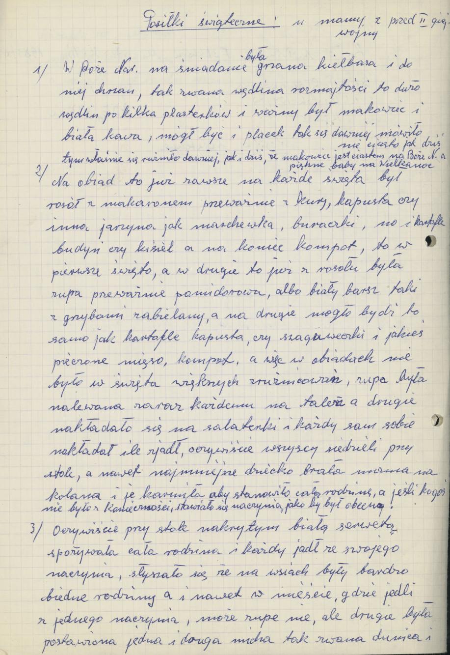 Posiłki świąteczne