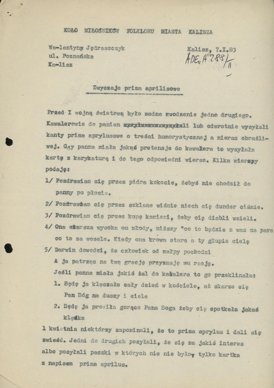 Zwyczaje prima aprilisowe