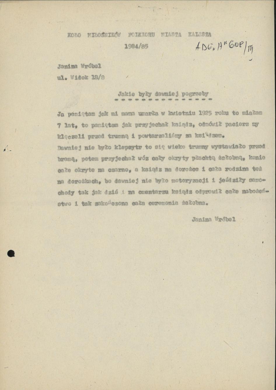 Jakie były dawniej pogrzeby