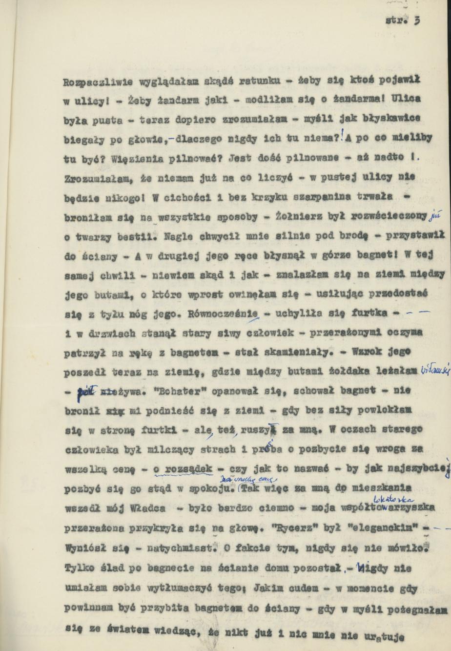 Z pamiętnika aktorki, Sylwii Dławichowskiej