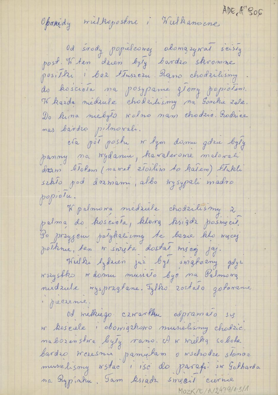 Obrzędy wielkopostne i wielkanocne