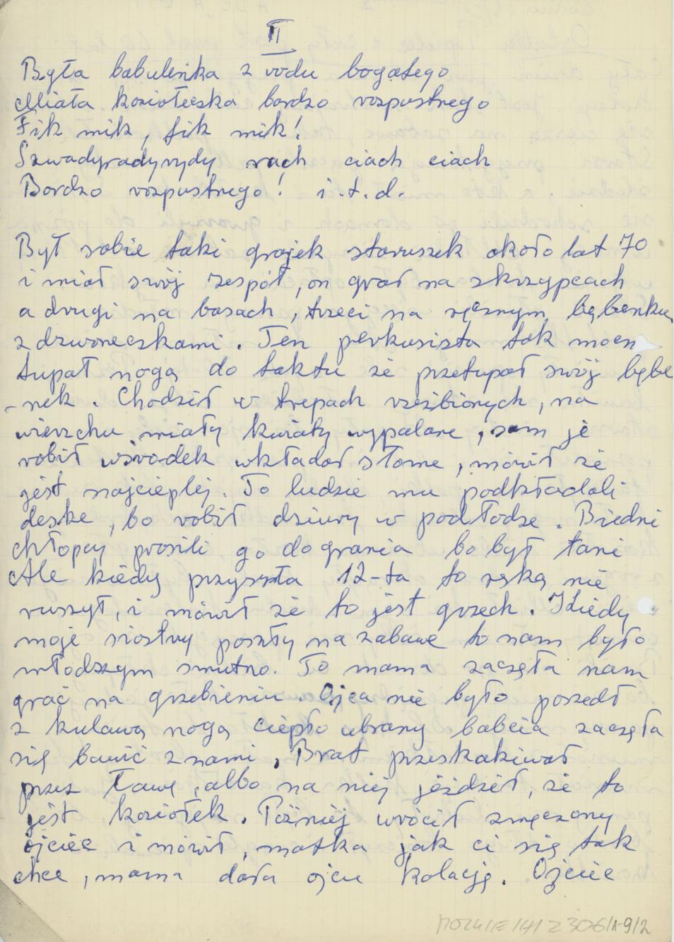 Ostatki, Popielec i cały post sprzed 60 lat