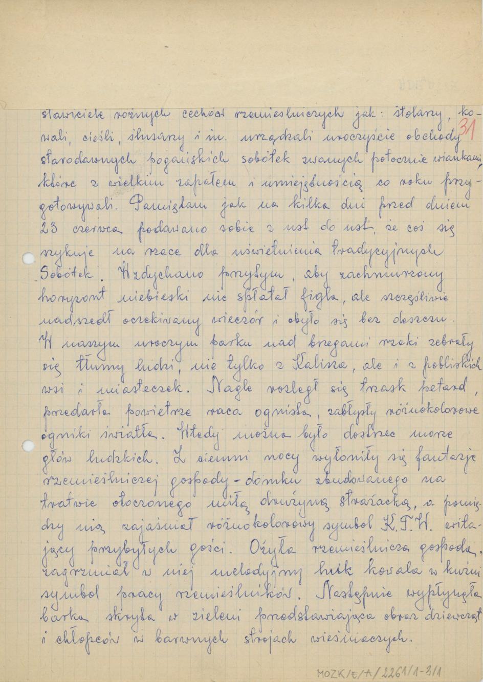 Opis obchodu Wianków Świętojańskich