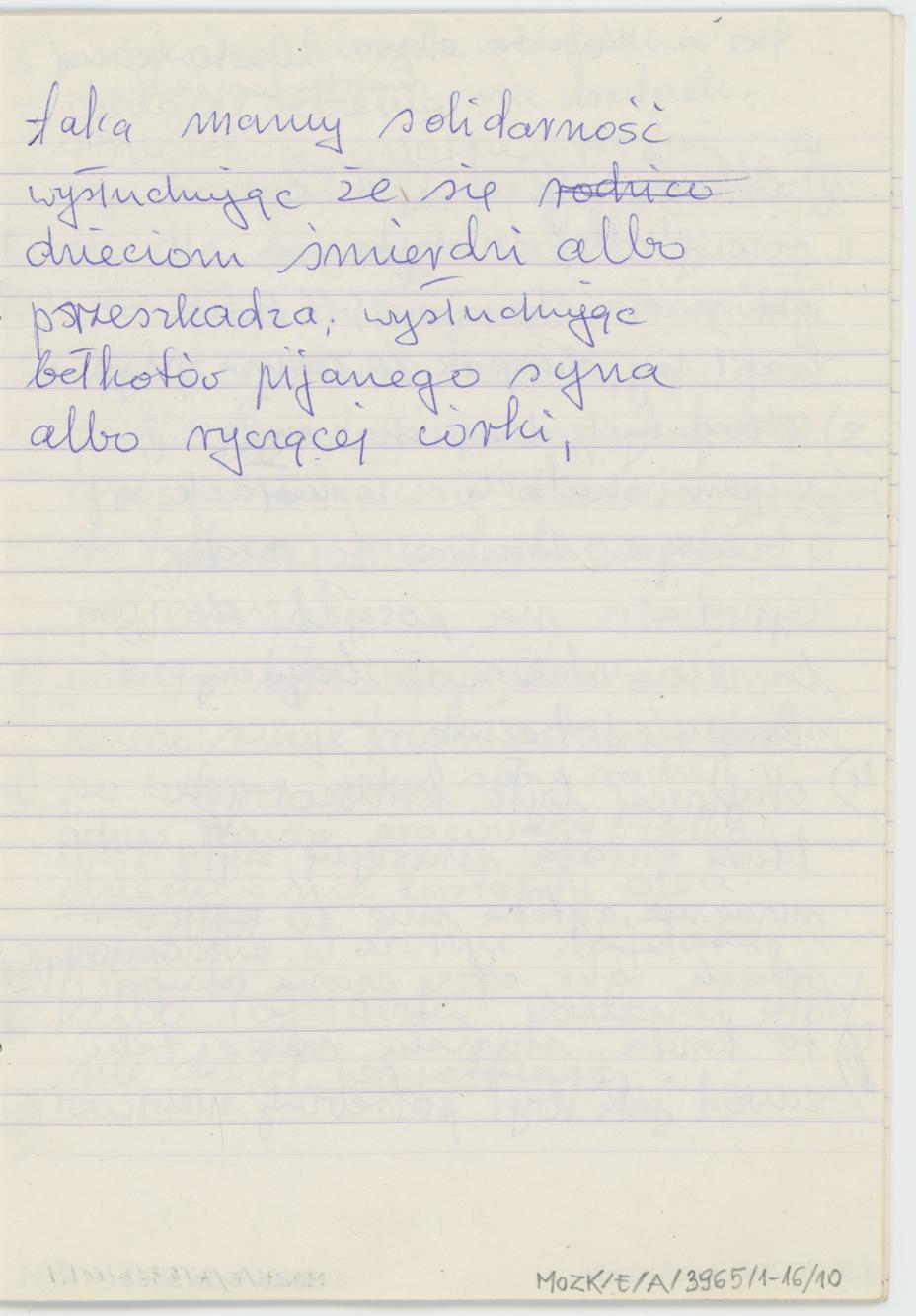 Kobieta przed wojną i po wojnie. Starość przed wojną i po wojnie, cz. 2