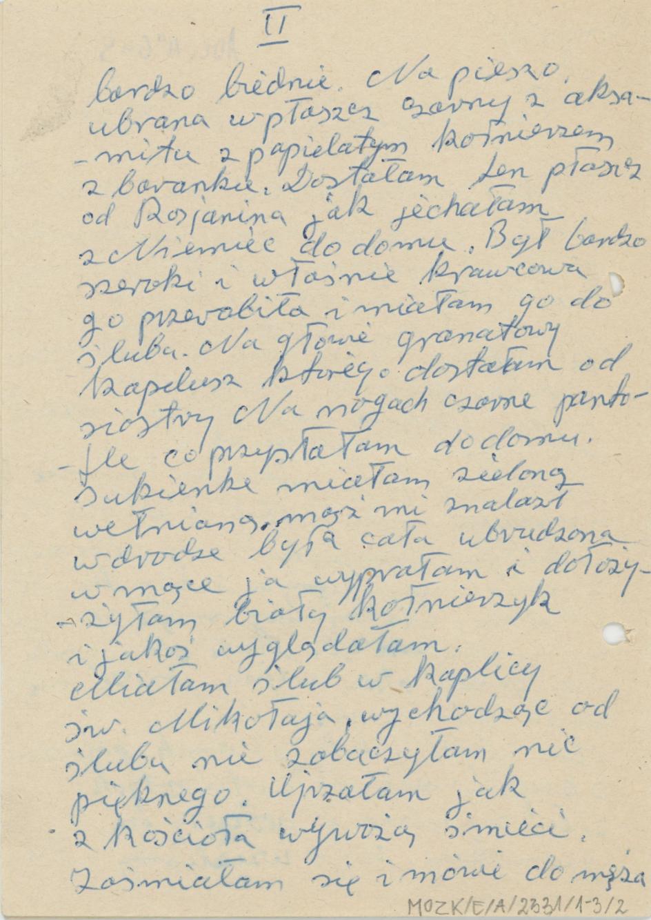 Pamiętny dzień w moim życiu