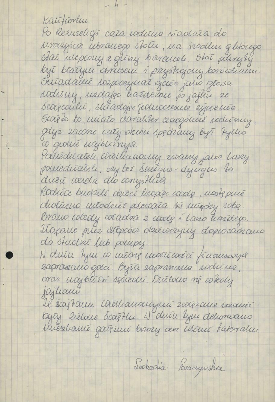 Przygotowania do Świąt i dni świąteczne