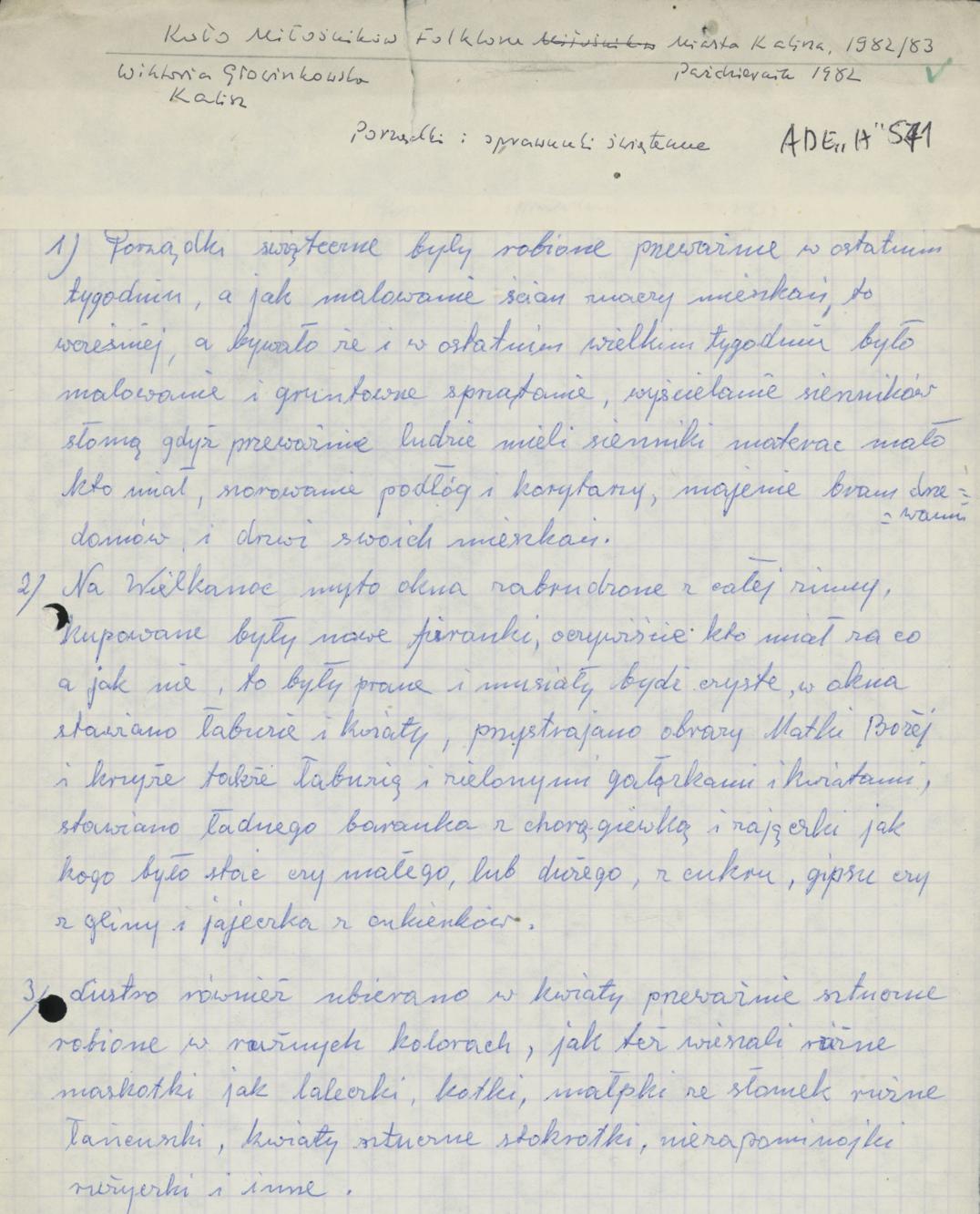 Porządki i sprawunki świąteczne