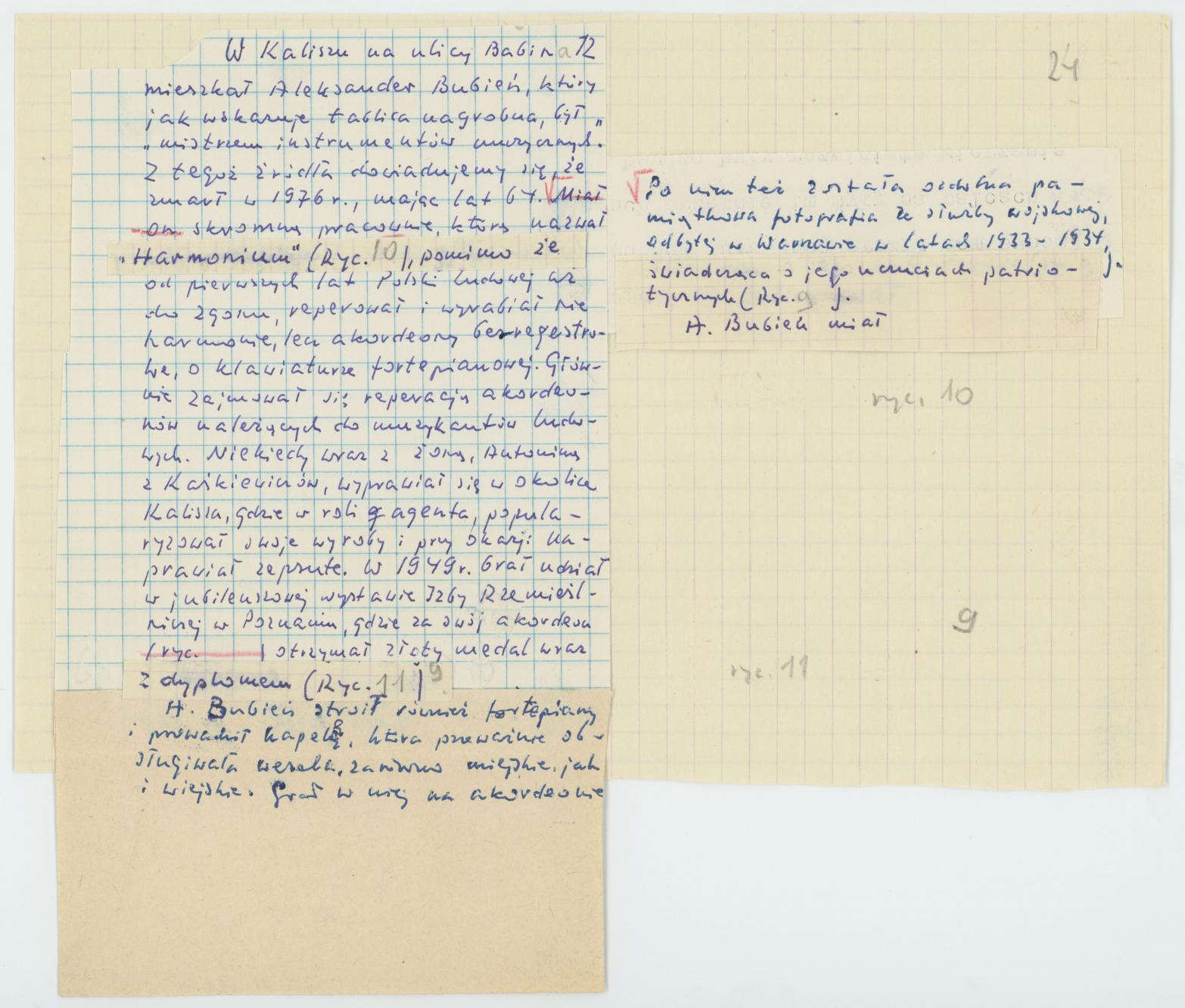 O niektórych zajęciach kaliszan, cz. 3