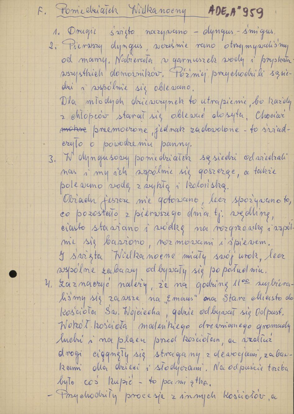 Poniedziałek Wielkanocny