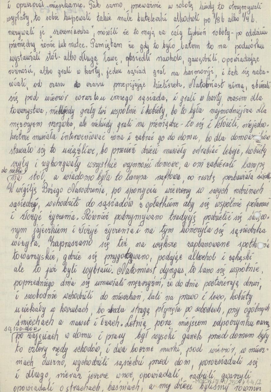 Współżycie i stosunki sąsiedzkie