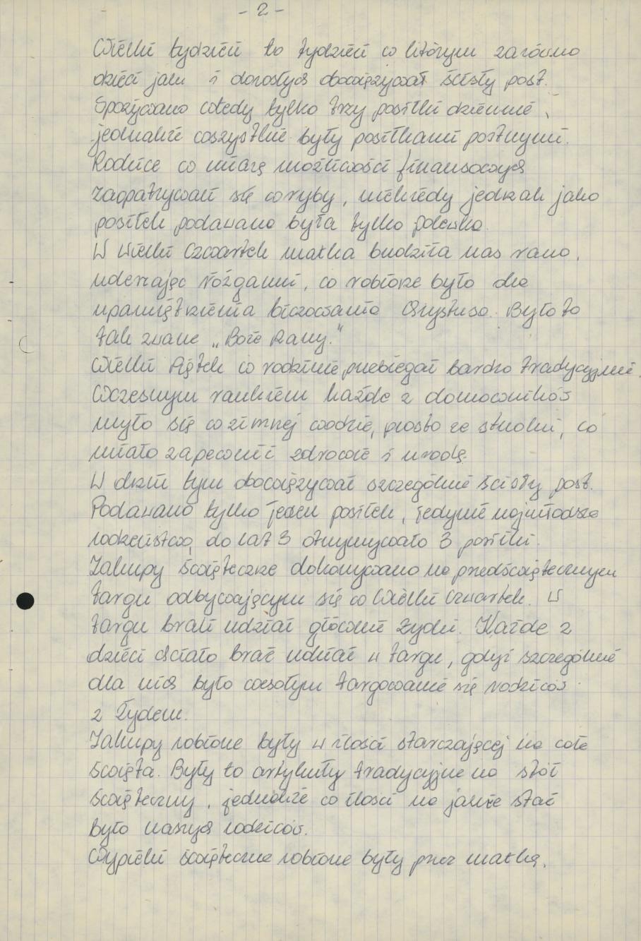 Przygotowania do Świąt i dni świąteczne