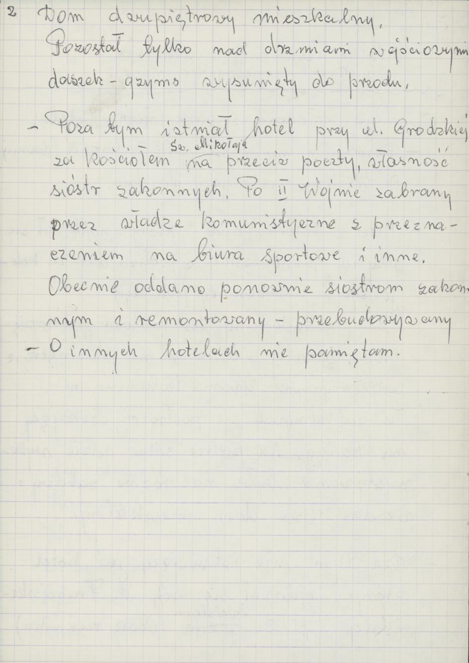 Hotele, restauracje i cukiernie w okresie międzywojennym