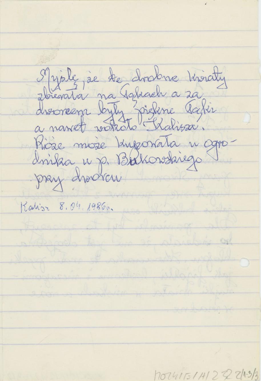 Co wiem o dawnych kwiaciarkach