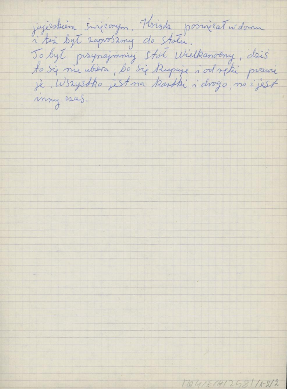 Stół wielkanocny z dzieciństwa