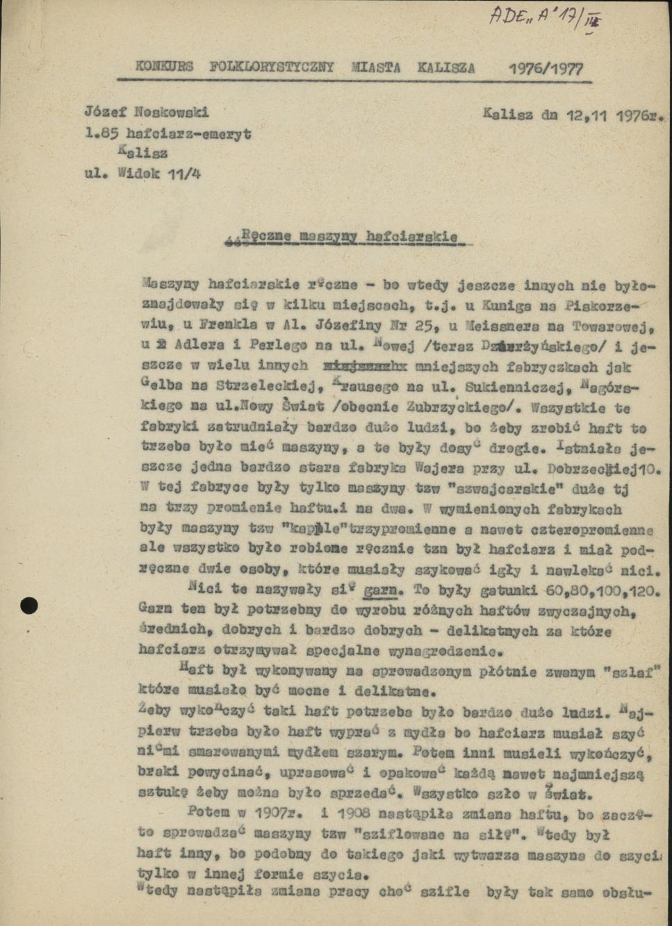 Ręczne maszyny hafciarskie