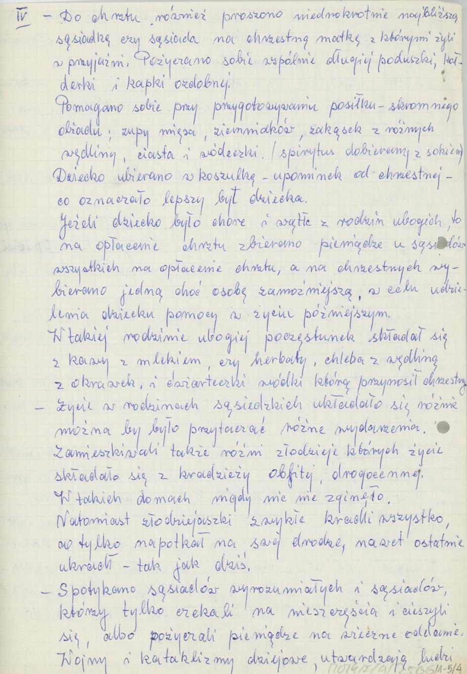 Współżycie sąsiedzkie - lata 1920-30